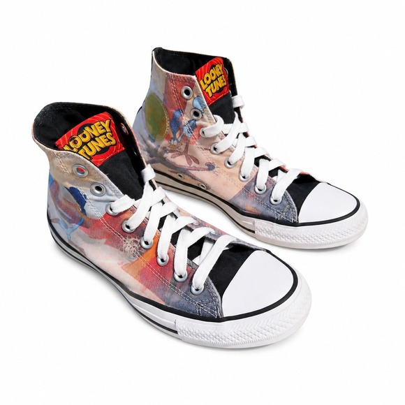 Converse Other - Converse Chuck Taylor All Star Looney Tunes High Top Sneakers Mens 7 W 9 161188C